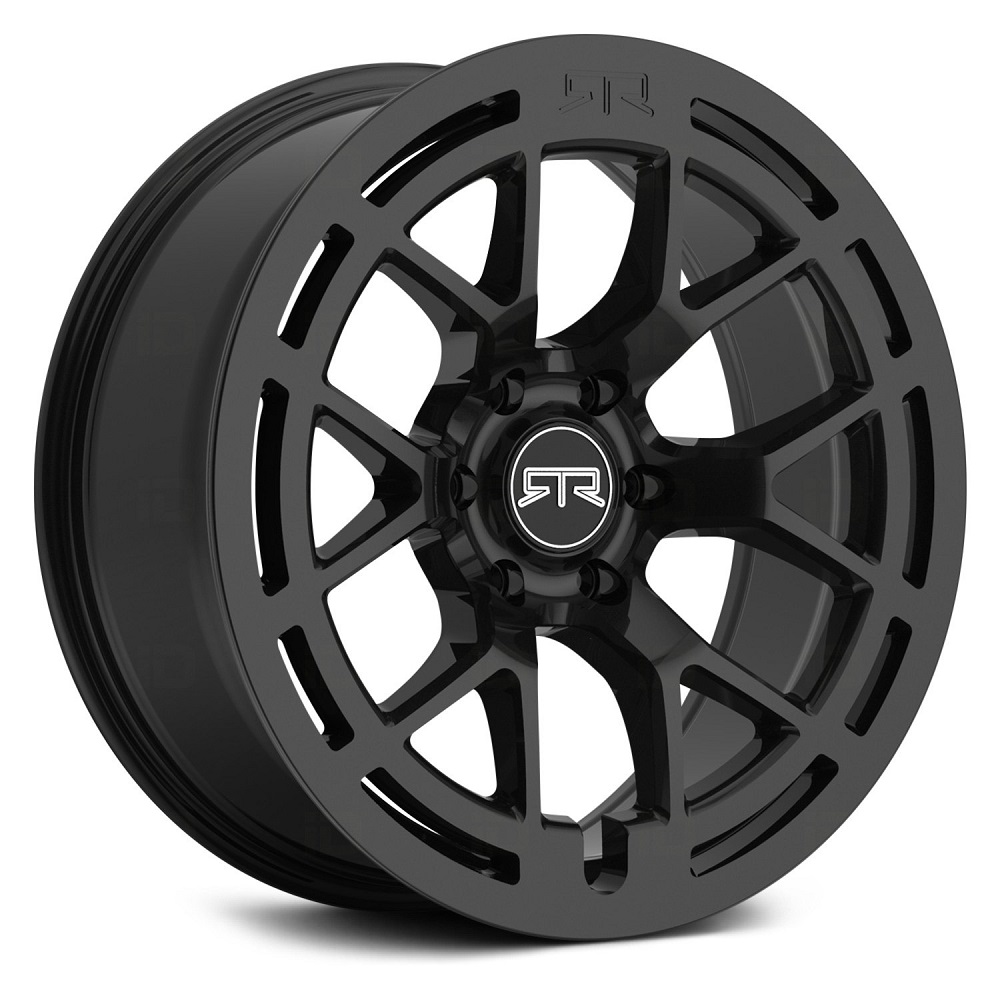 RTR Wheels 950SB Tech 6 Satin Black Rim Performance Plus Tire