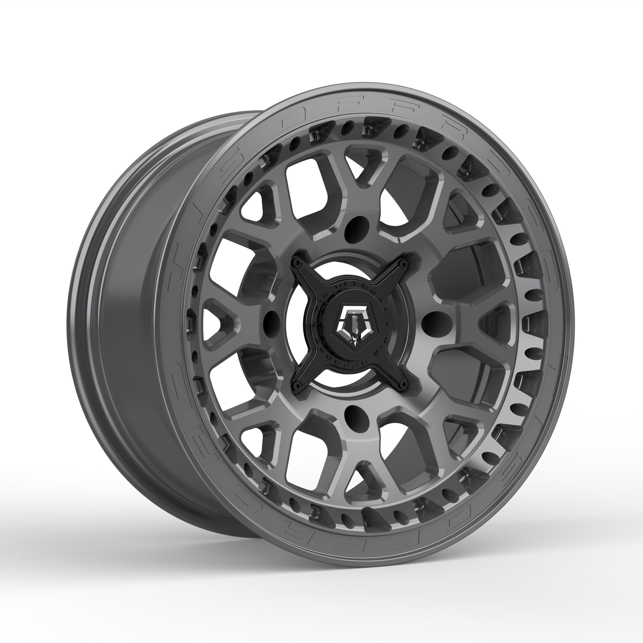 TIS Wheels UTV 558A Satin Anthracite Rim Performance Plus Tire