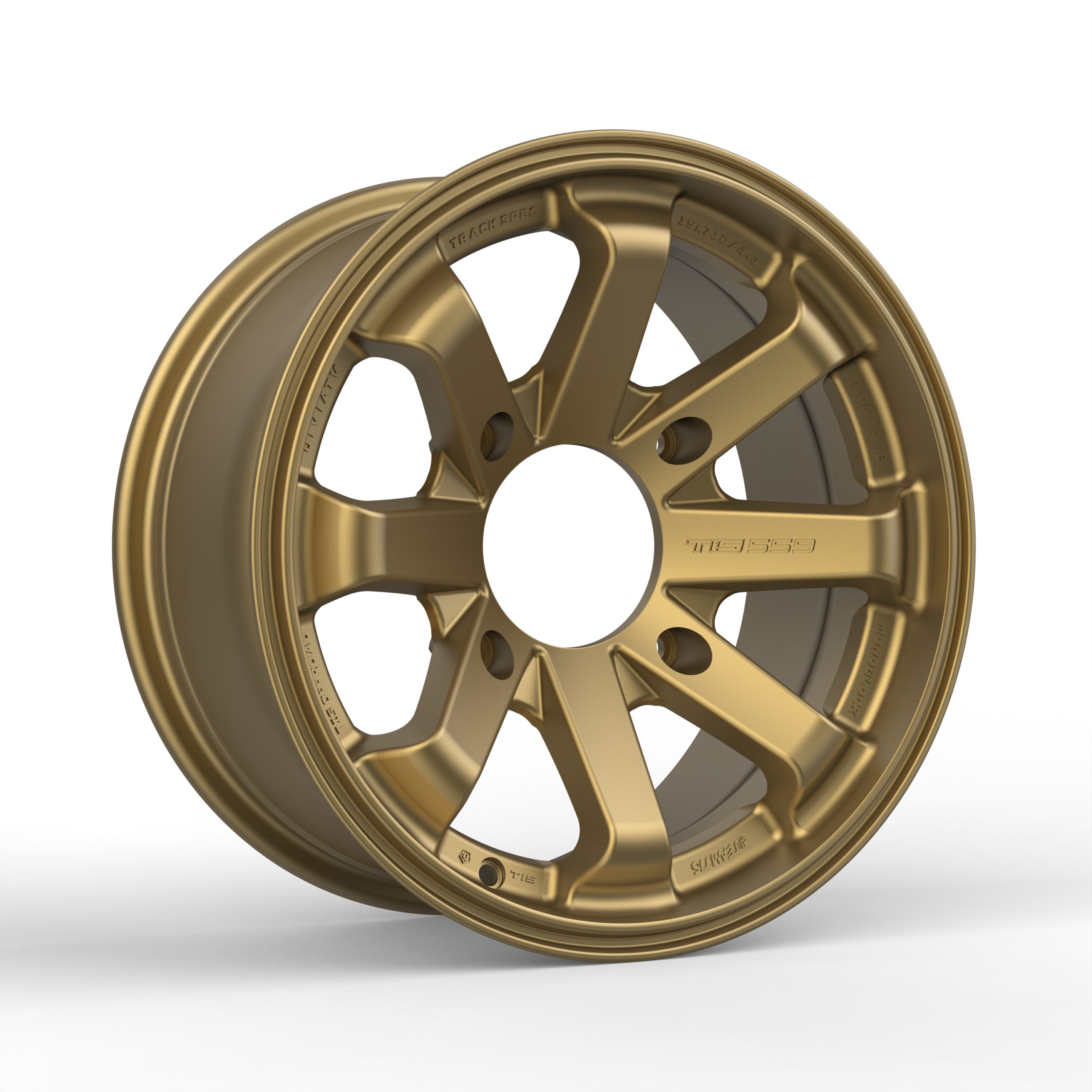 TIS Wheels UTV 559BZ Satin Bronze Rim Wheel Size 15x7 Performance