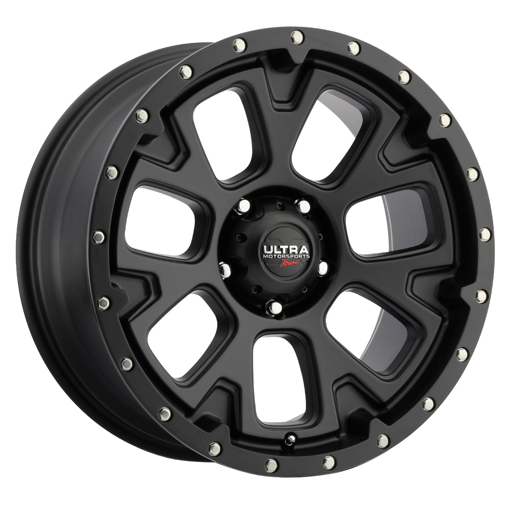 109 Xtreme Satin Black w/ Satin Clear Coat Rim by Ultra Wheels Wheel