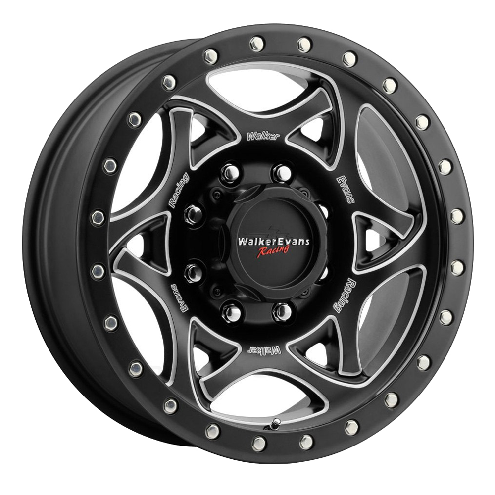 501BM Legend II Satin Black / Milled / Black Lip Rim by Walker Evans