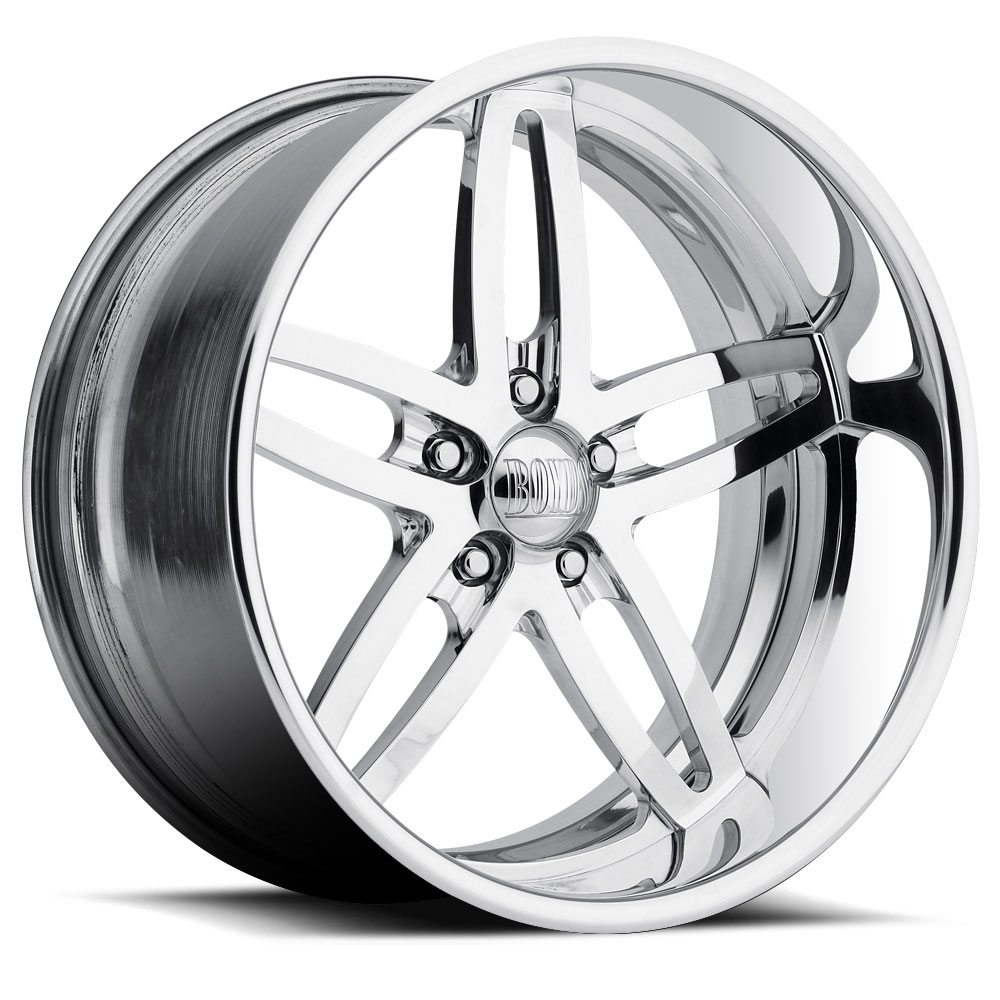 Boyd Coddington Wheels Blaster Polished Rim Wheel Size 17x10