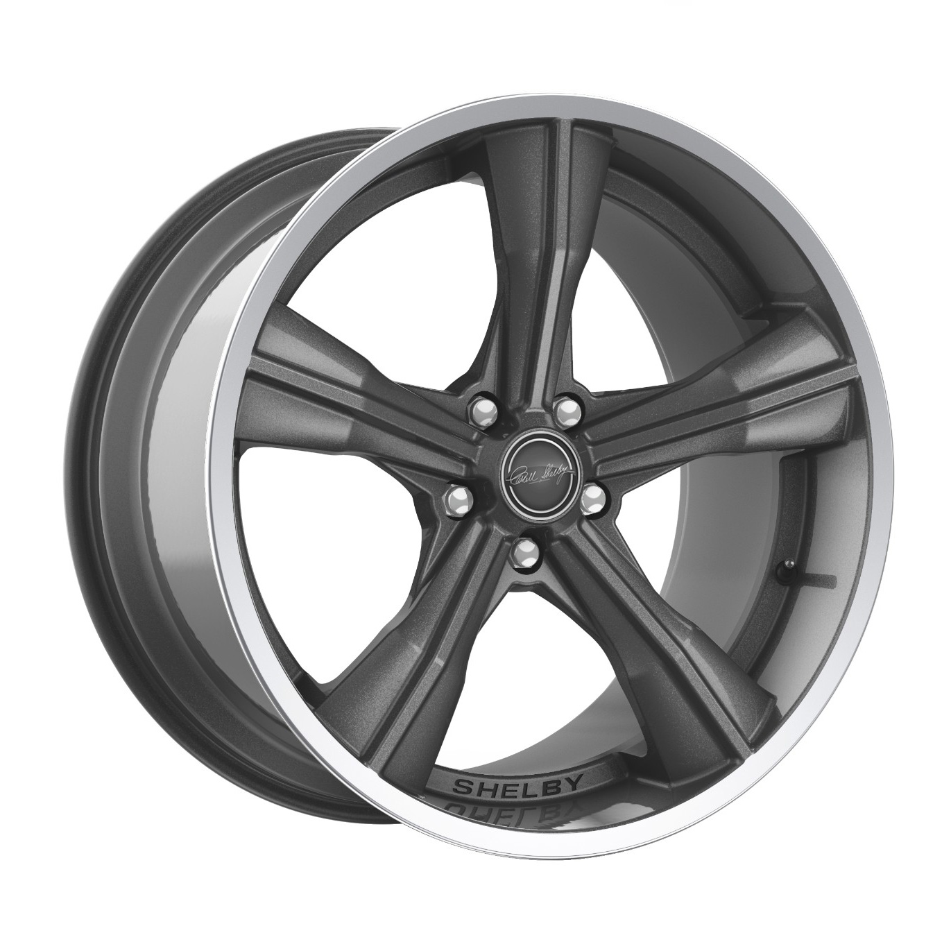 Carroll Shelby Wheels CS 11 Gunmetal w/Polished Lip Rim Performance