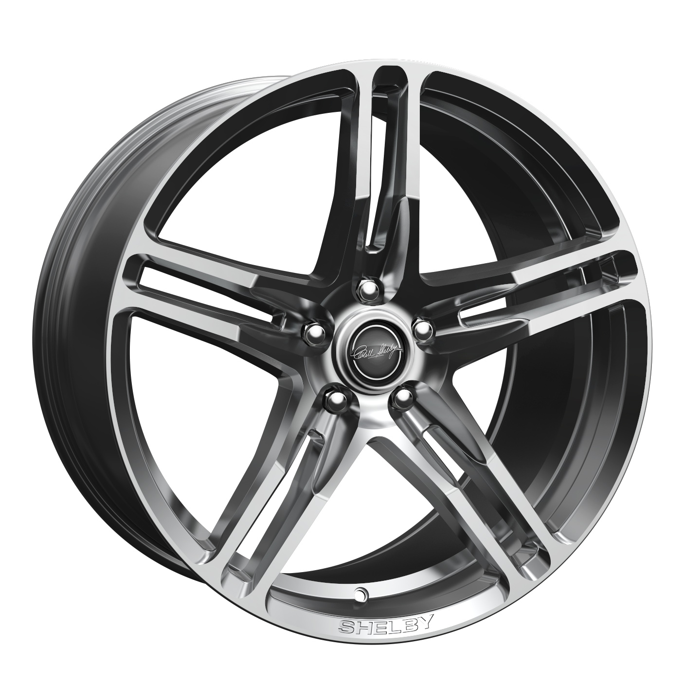 Carroll Shelby Wheels CS 14 Chrome Powder (Hyper Silver) Rim Wheel