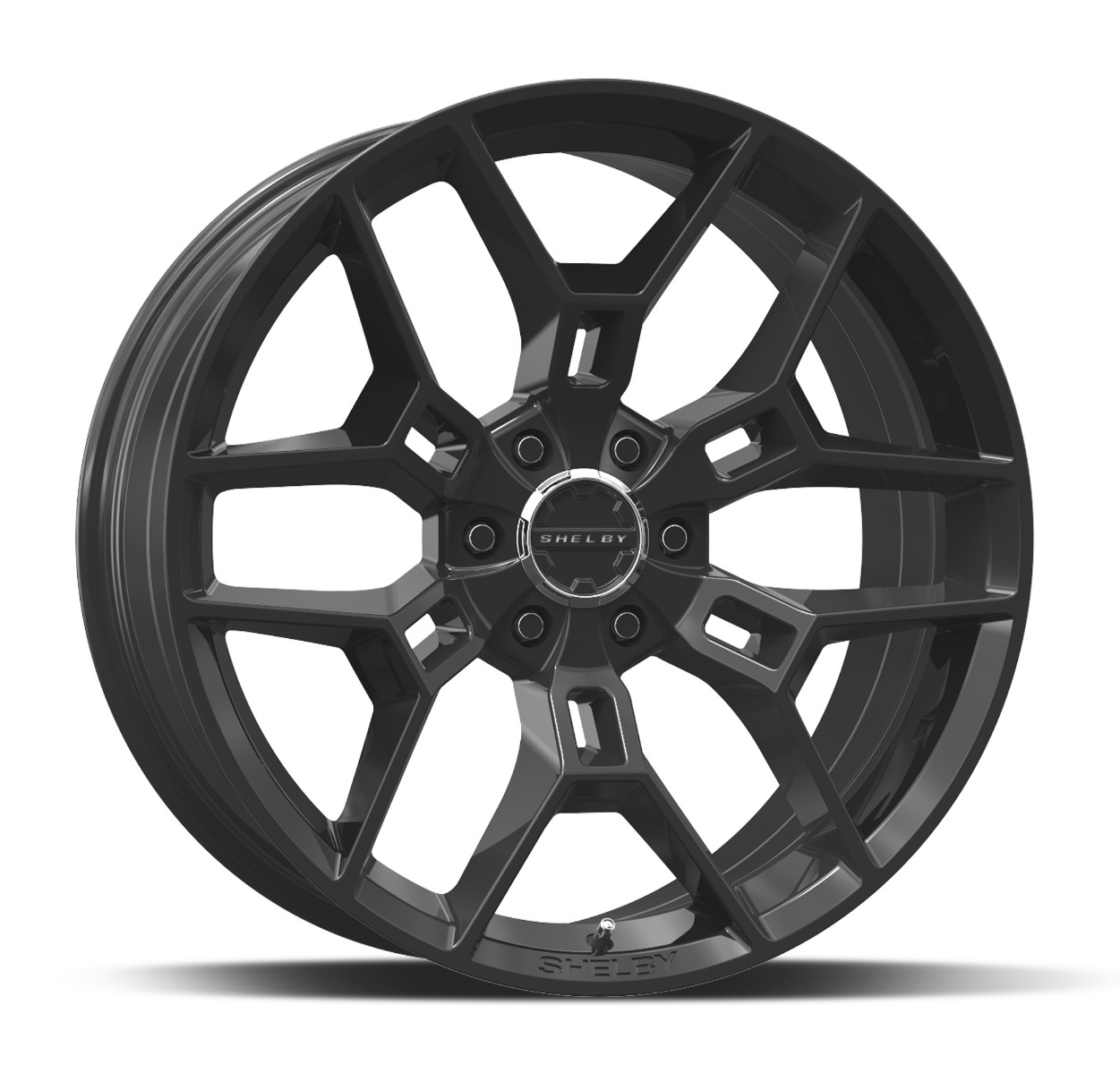 Carroll Shelby Wheels CS 45 - Gloss Black Rim - Performance Plus Tire