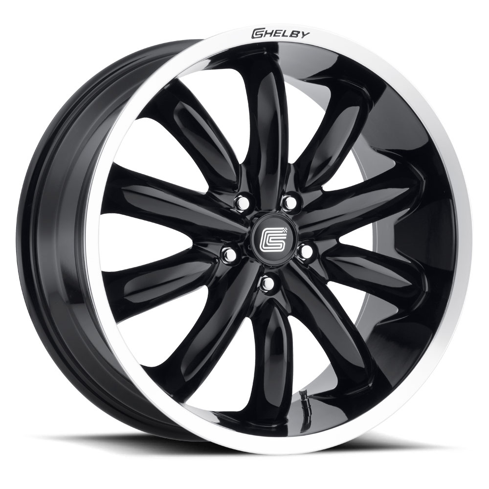 Carroll Shelby Wheels CS 56 Black Rim Performance Plus Tire