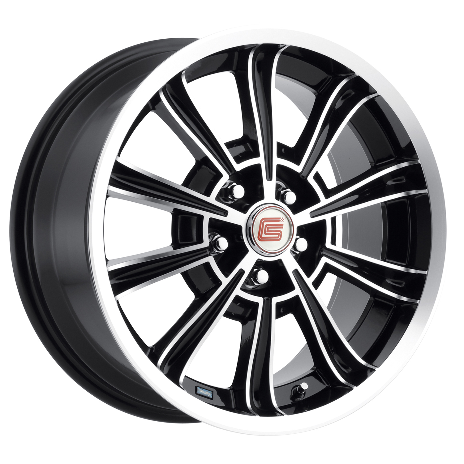 Carroll Shelby Wheels CS 66 Black Rim Wheel Size 18x9.5 Performance