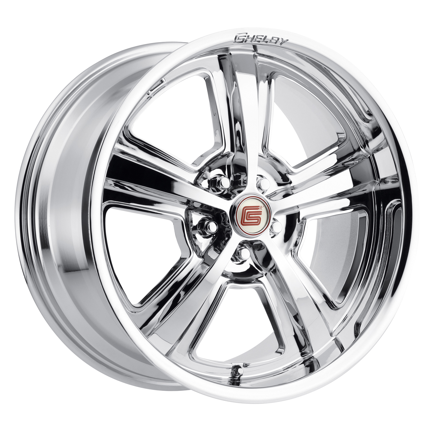 Carroll Shelby Wheels CS 69 Liquid Chrome Rim Wheel Size 20x10