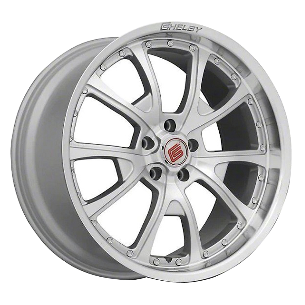 CS40 Silver Rim by Carroll Shelby Wheels Wheel Size 20x9