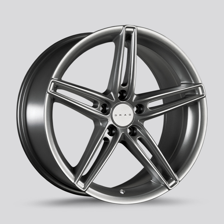 DR73 Hyper Black Rim by Drag Wheels Wheel Size 18x8 Performance