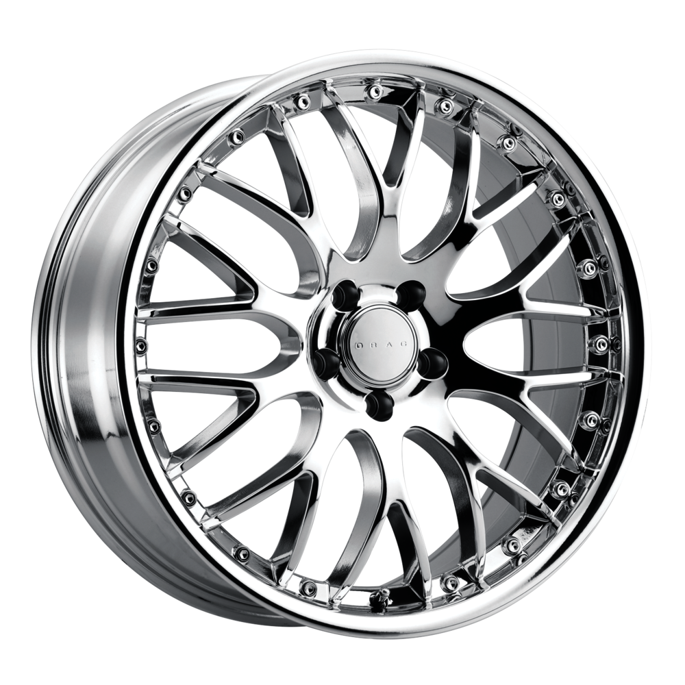 Drag Wheels DR75 Virtual Chrome Rim Wheel Size 19x8.5 Performance