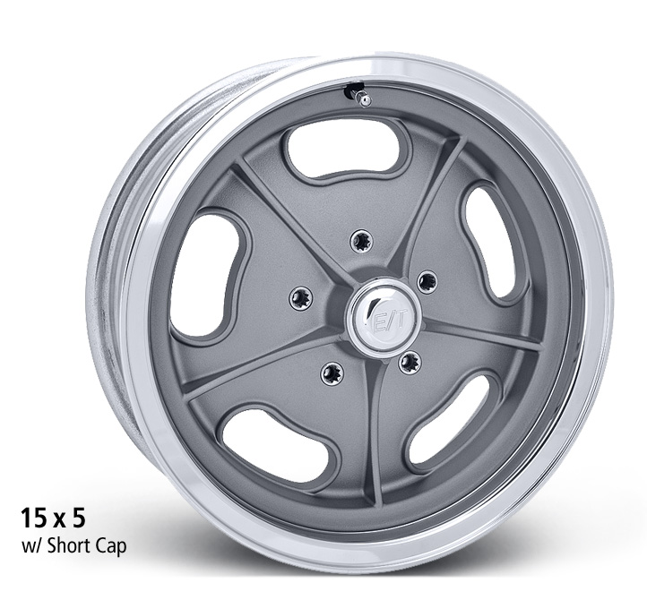 ET Wheels Dragmaster Bolt On Cast Center/Polished Lip Rim