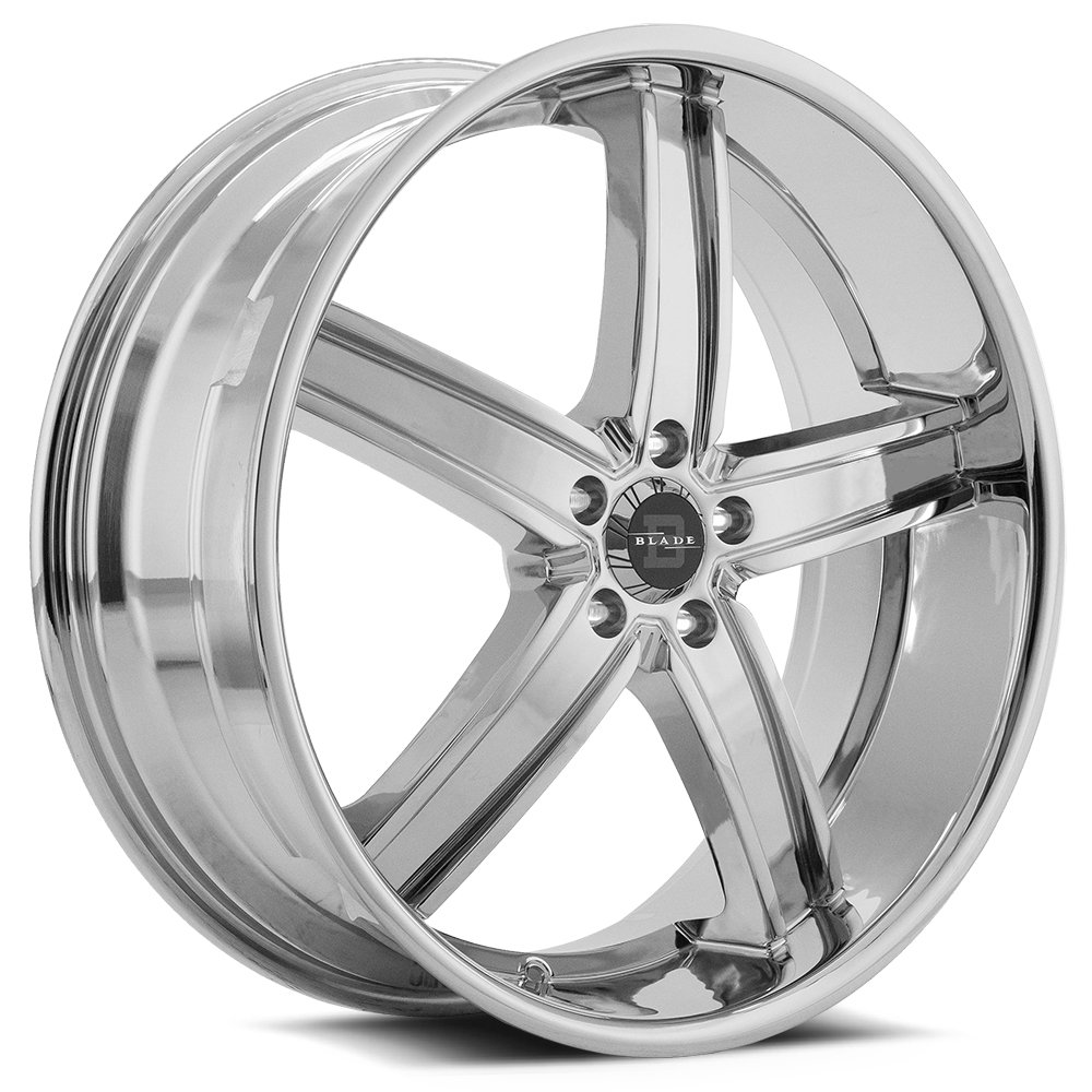 Blade Wheels BL4025S Pharaoh Chrome Rim Performance Plus Tire