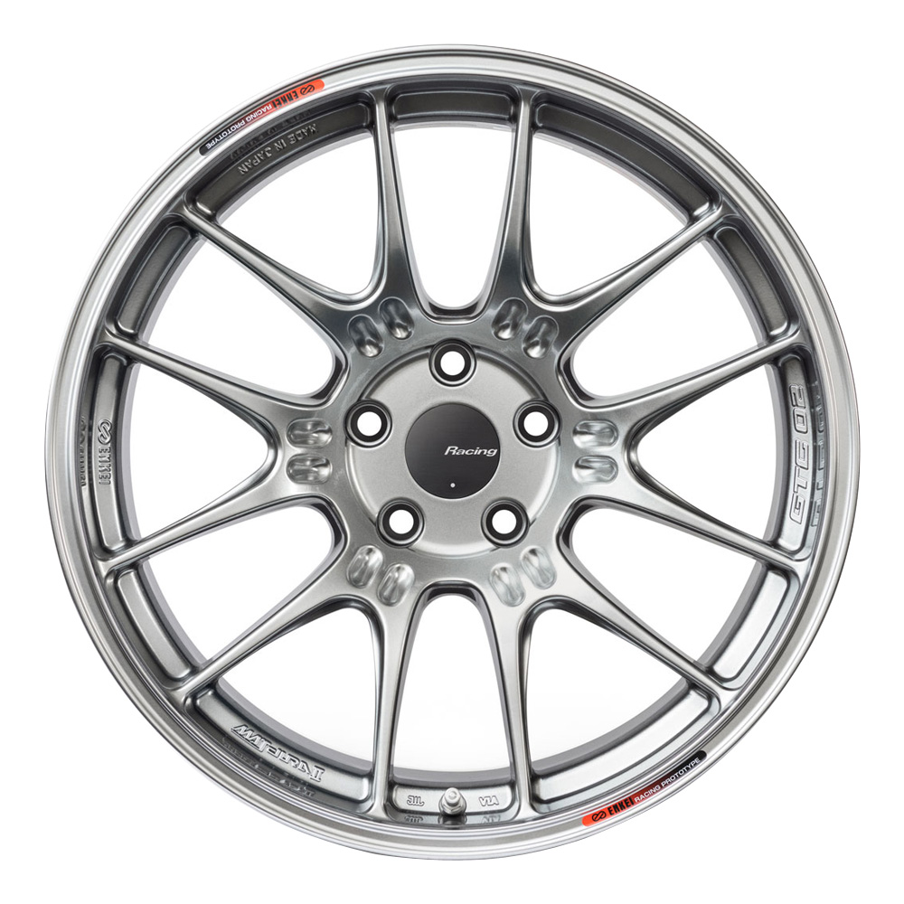 Enkei Wheels GTC02 Hyper Silver Rim Performance Plus Tire