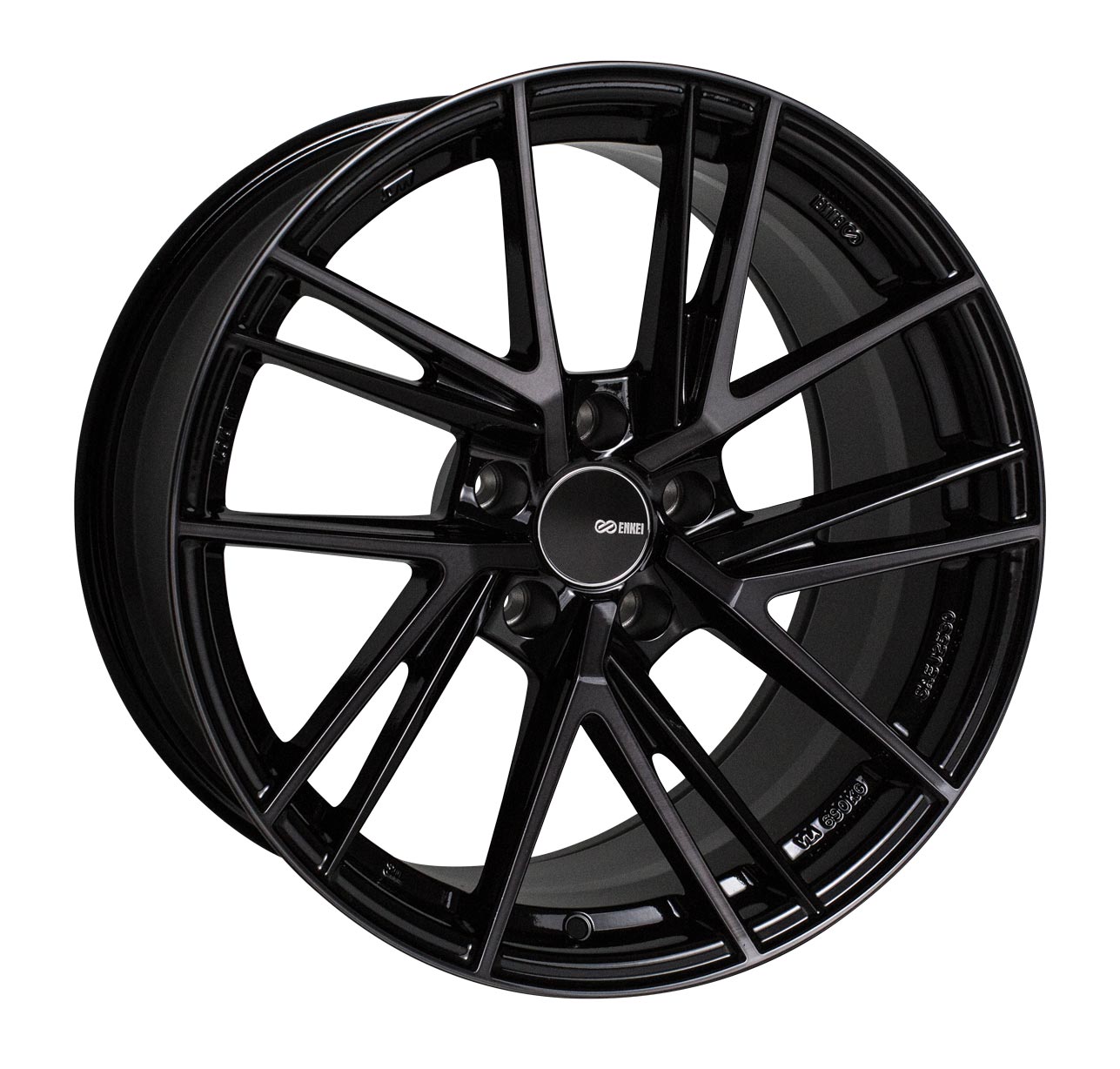 Enkei Wheels TD5 Pearl Black Rim Wheel Size 18x9.5 Performance Plus Tire
