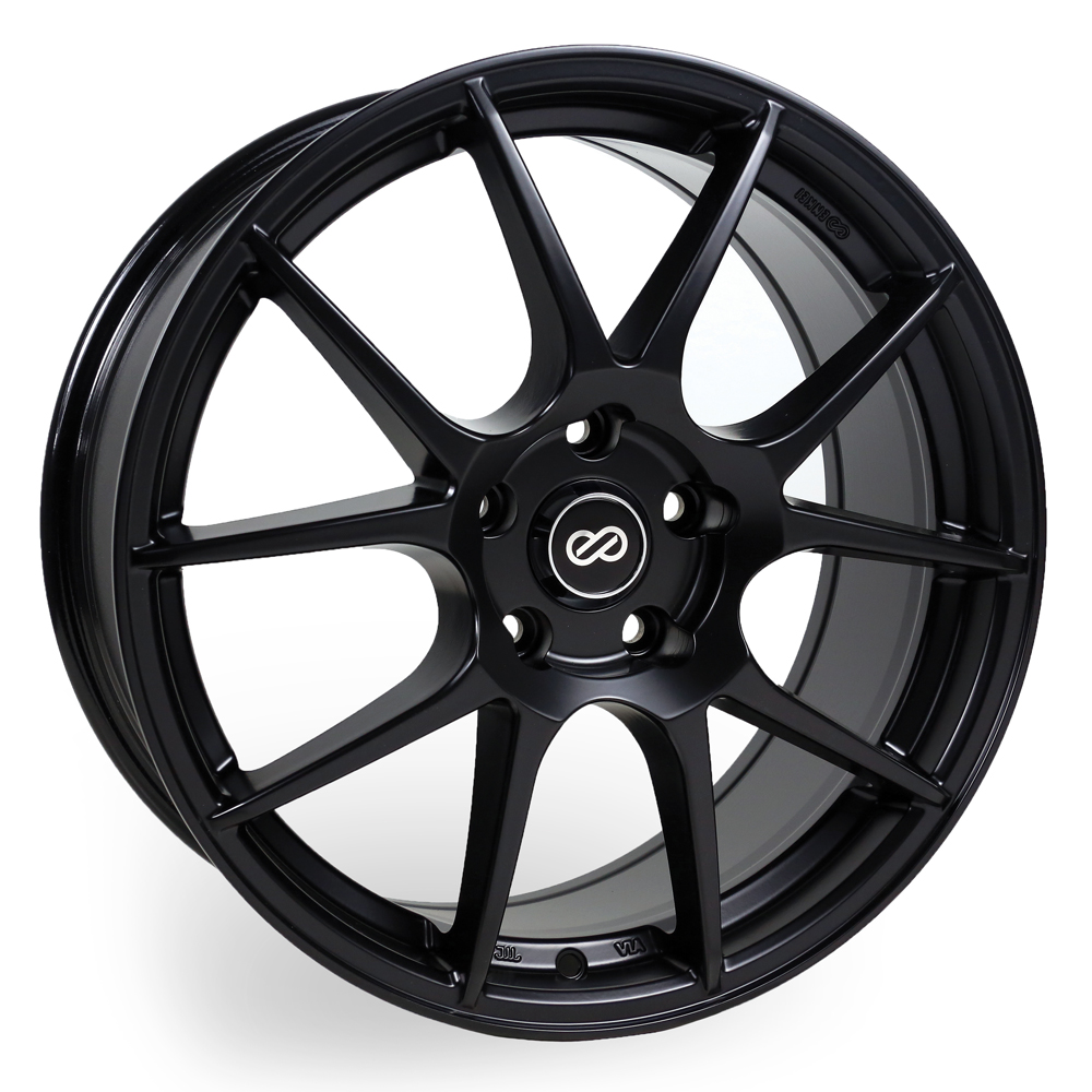 Enkei Wheels YS5 Matte Black Rim Wheel Size 18x8 Performance Plus Tire