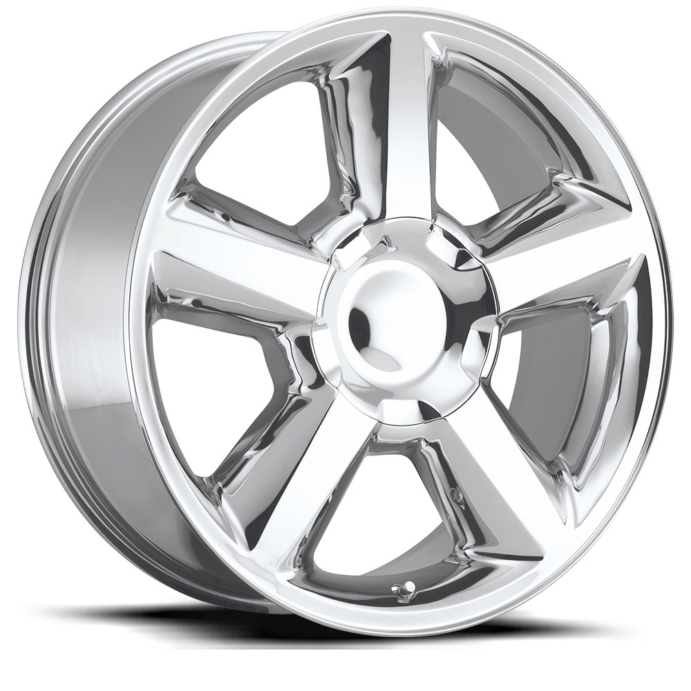 Factory Reproductions Wheels FR 31 Chevy Tahoe Polish Rim Wheel Size