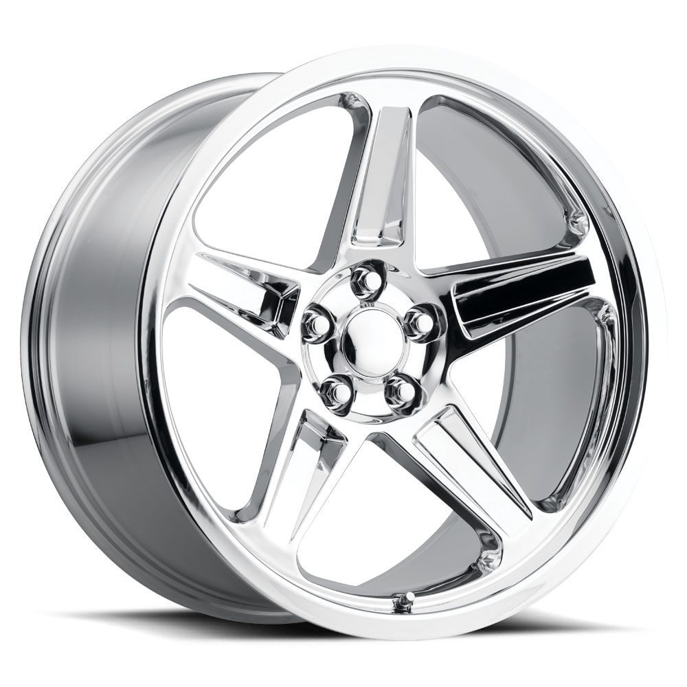 Factory Reproductions Wheels FR 73 Dodge Demon Chrome Rim Wheel Size