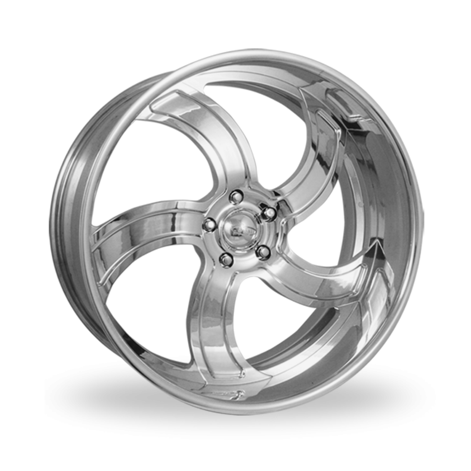 Intro Custom Wheels Twisted Flow Exposed Custom Rim Wheel Size 20x8.5