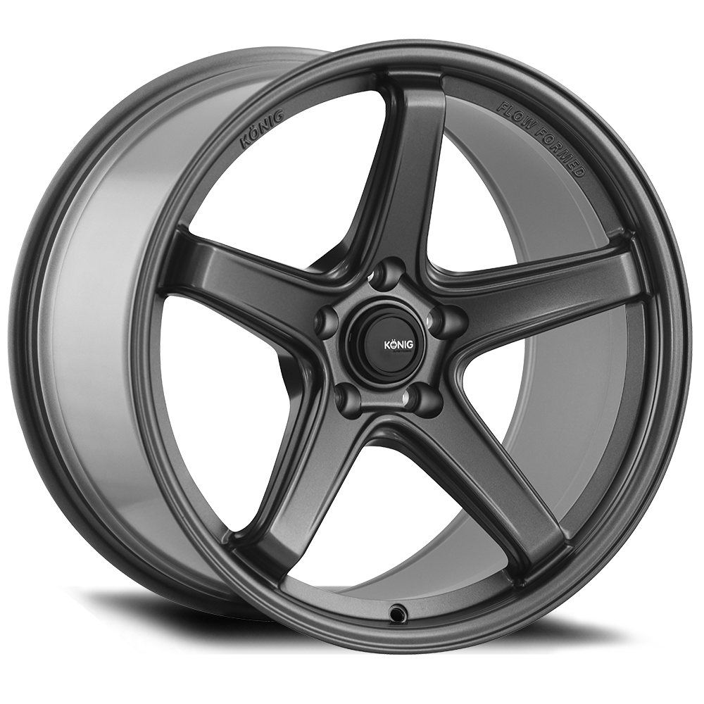 Konig Wheels Neoform Matte Grey Rim Performance Plus Tire