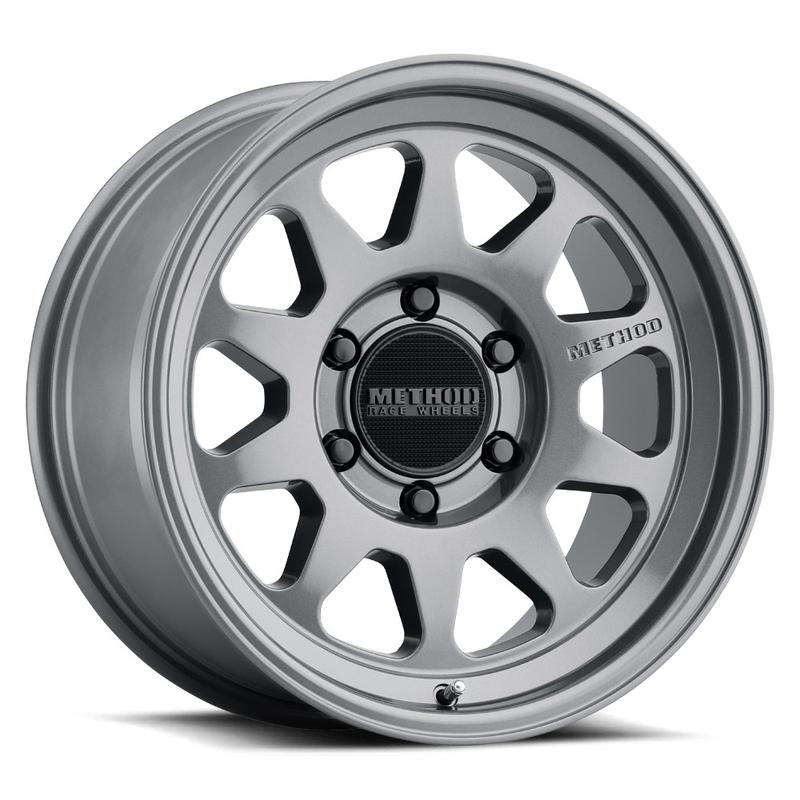 Method Wheels 316 Street Gloss Titanium Rim Performance Plus Tire
