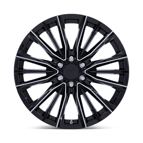 Performance Replicas Wheels PR223 Gloss Black Milled Rim Wheel Size