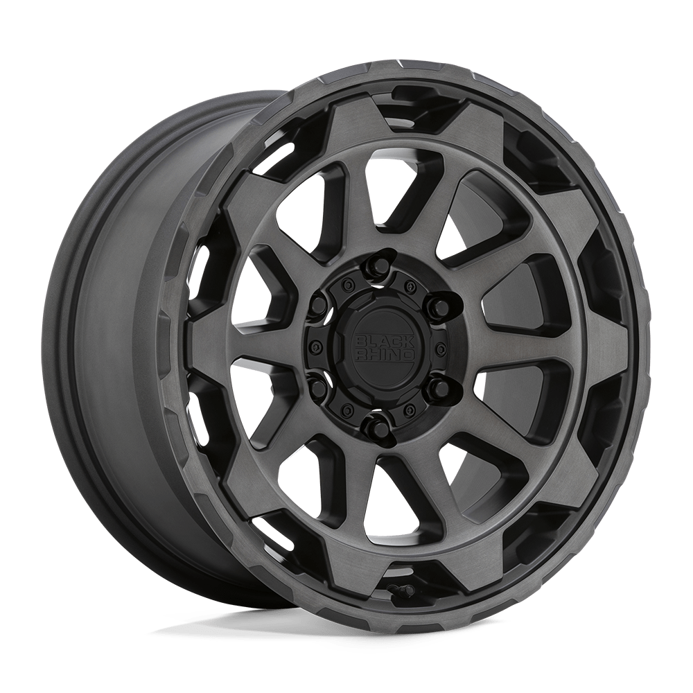 Black Rhino Wheels Rotor - Matte Gunmetal w/Brushed Tinted Face Rim ...