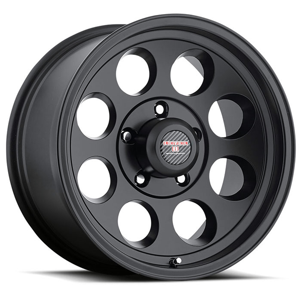 Tracker Matte Black Rim by Level 8 Wheels Performance Plus Tire