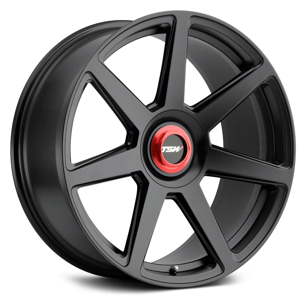 TSW Wheels EvoT Matte Black Rim Wheel Size 20x10.5 Performance