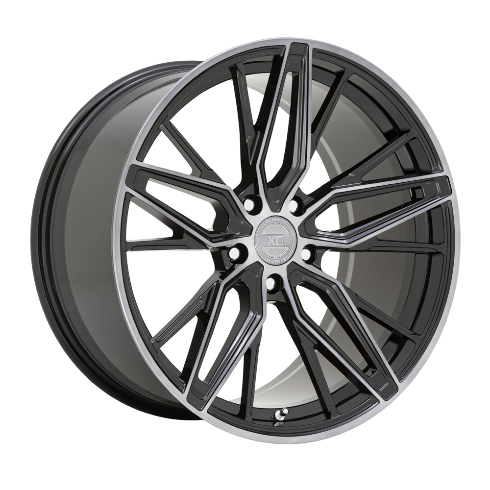 XO Wheels Zurich Gloss Black with Machined Gloss Dark Tint Rim