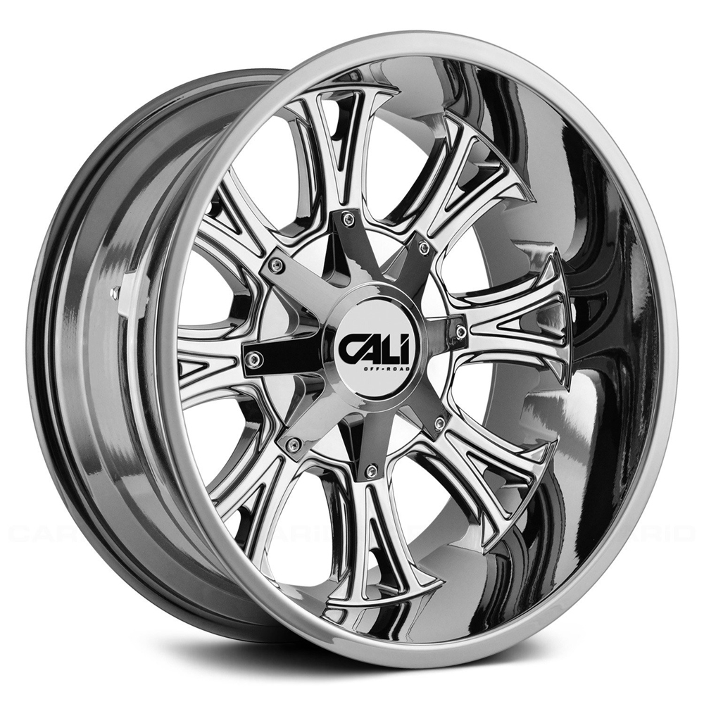 Cali OffRoad Wheels 9101 Americana Chrome Rim Performance Plus Tire