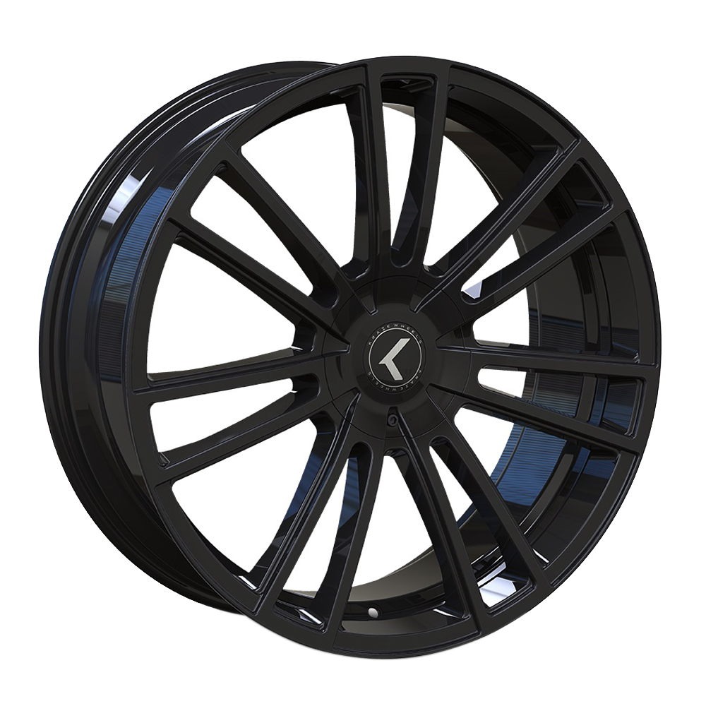Kraze Wheels KR183 Spectra Gloss Black Rim Wheel Size 18x8