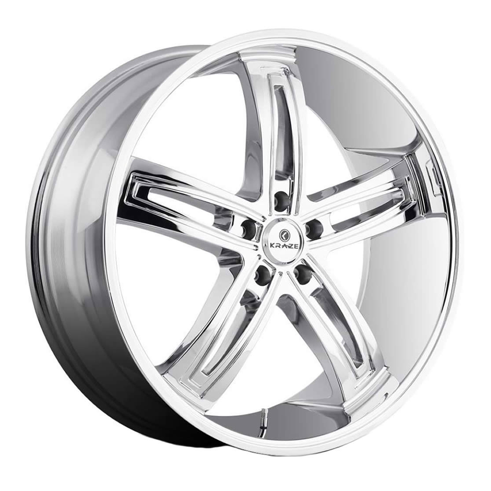 Kraze Wheels KR412 Ravish Chrome Rim Wheel Size 20x8.5 Performance