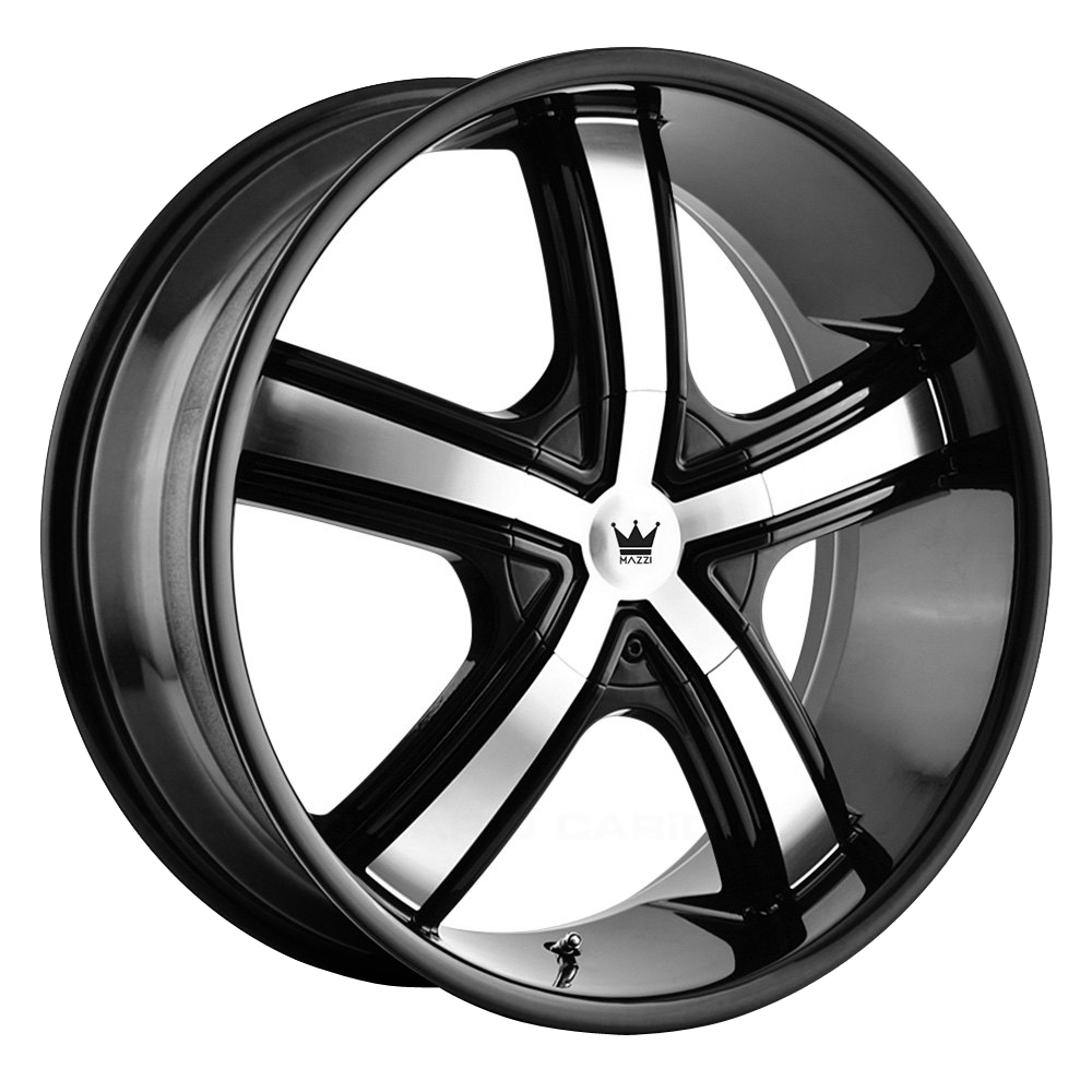 Mazzi Wheels Boost 359 - Black/Machined Face Rim Wheel Size 18x7.5