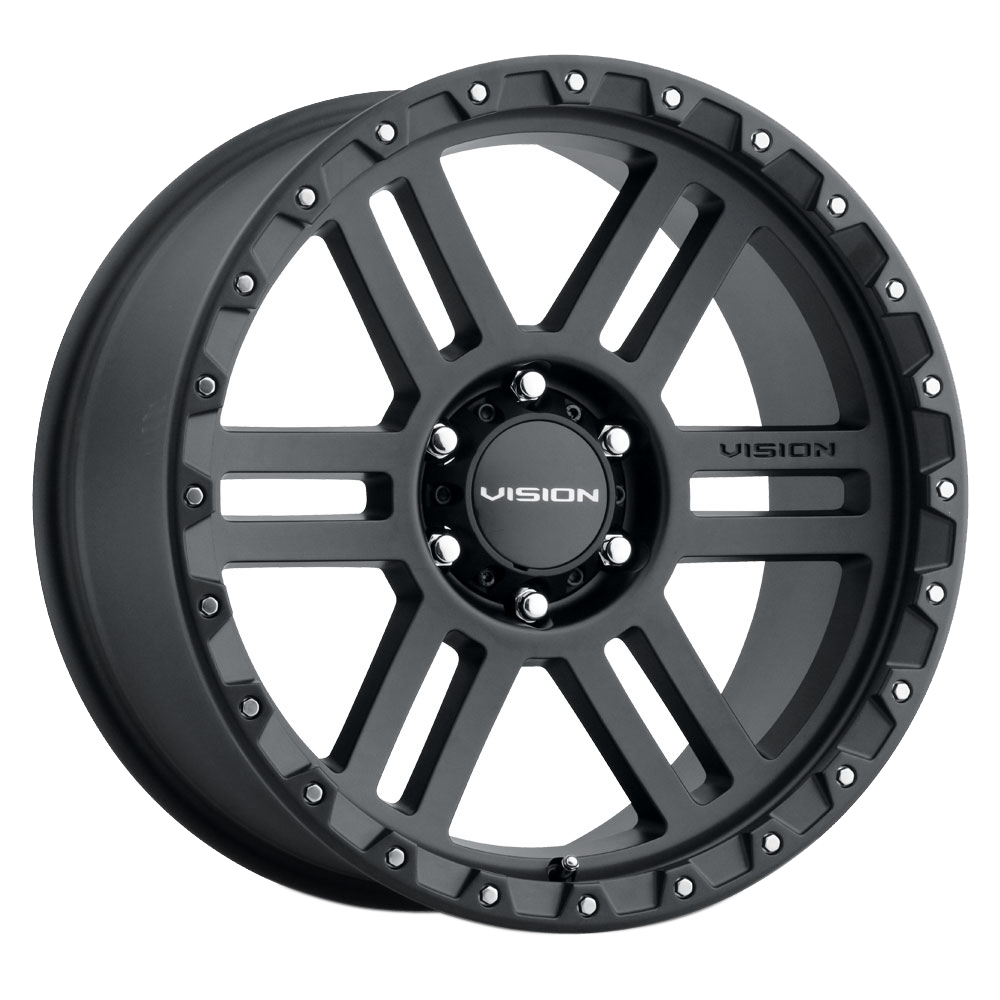 Vision Wheels 354 Manx2 Satin Black Rim Performance Plus Tire