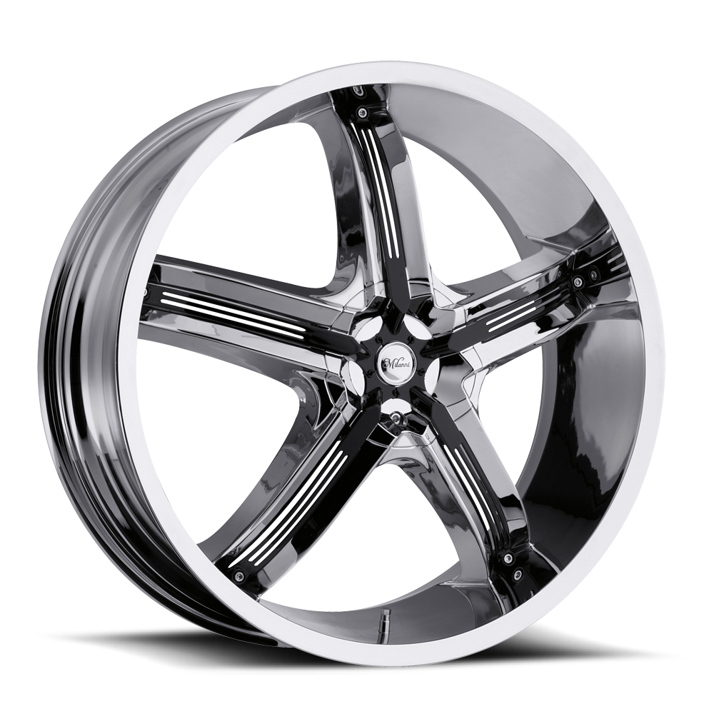 459 Bel Air 5 - Chrome Rim by Milanni Wheels Wheel Size 18x7.5 ...