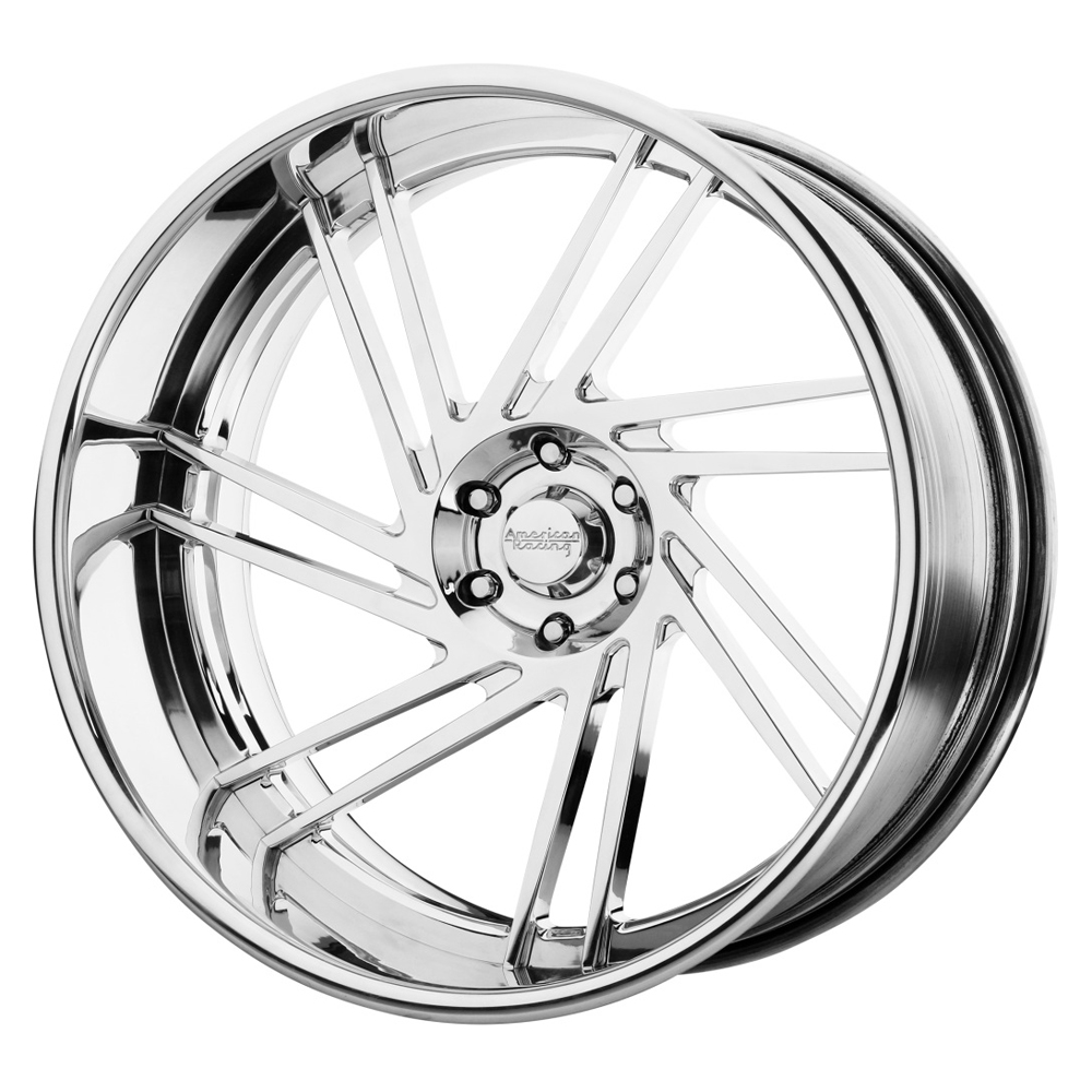American Racing Wheels VF520 Polished Rim Performance Plus Tire