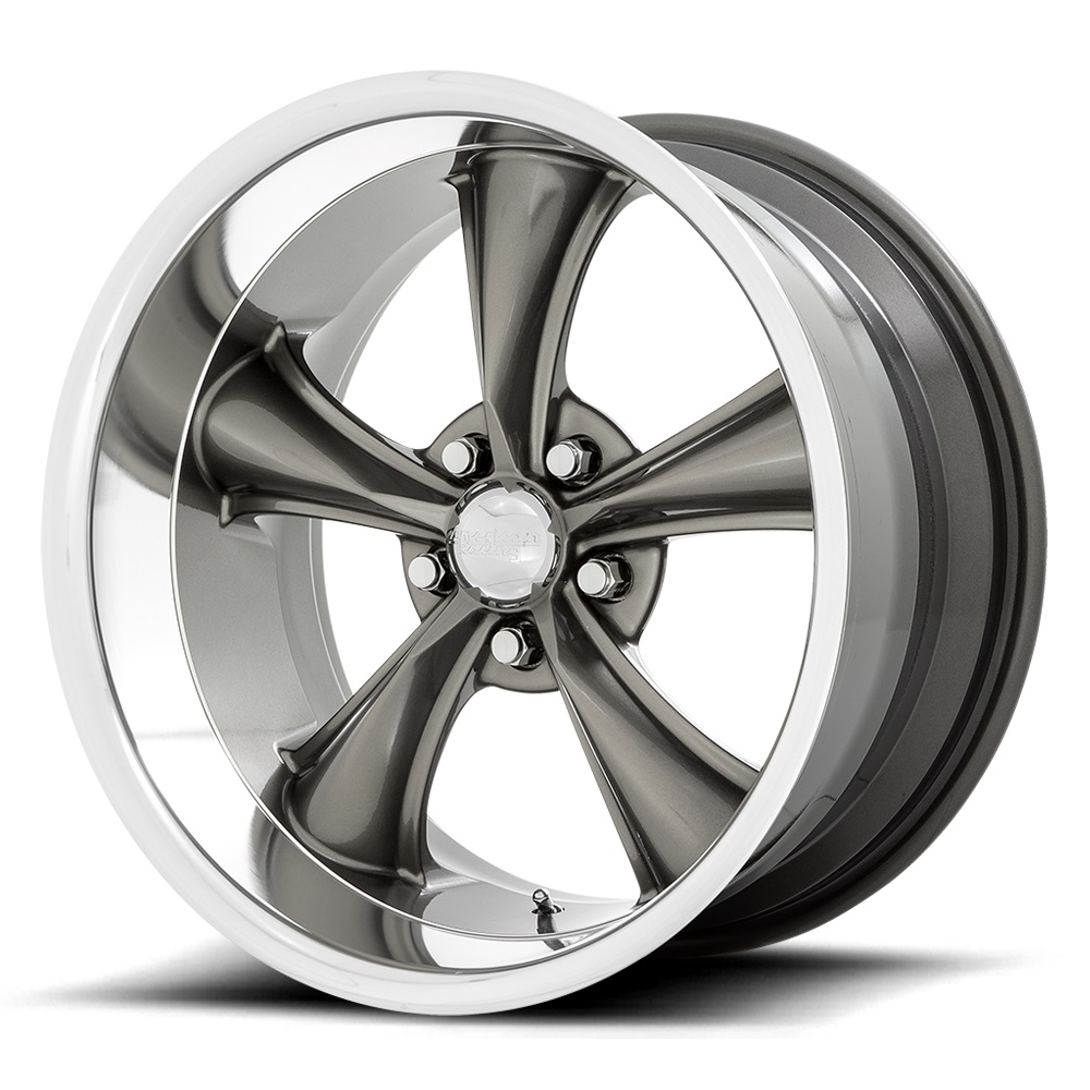 American Racing Wheels VN338 Torq Thrust Boss Graphite with Diamond