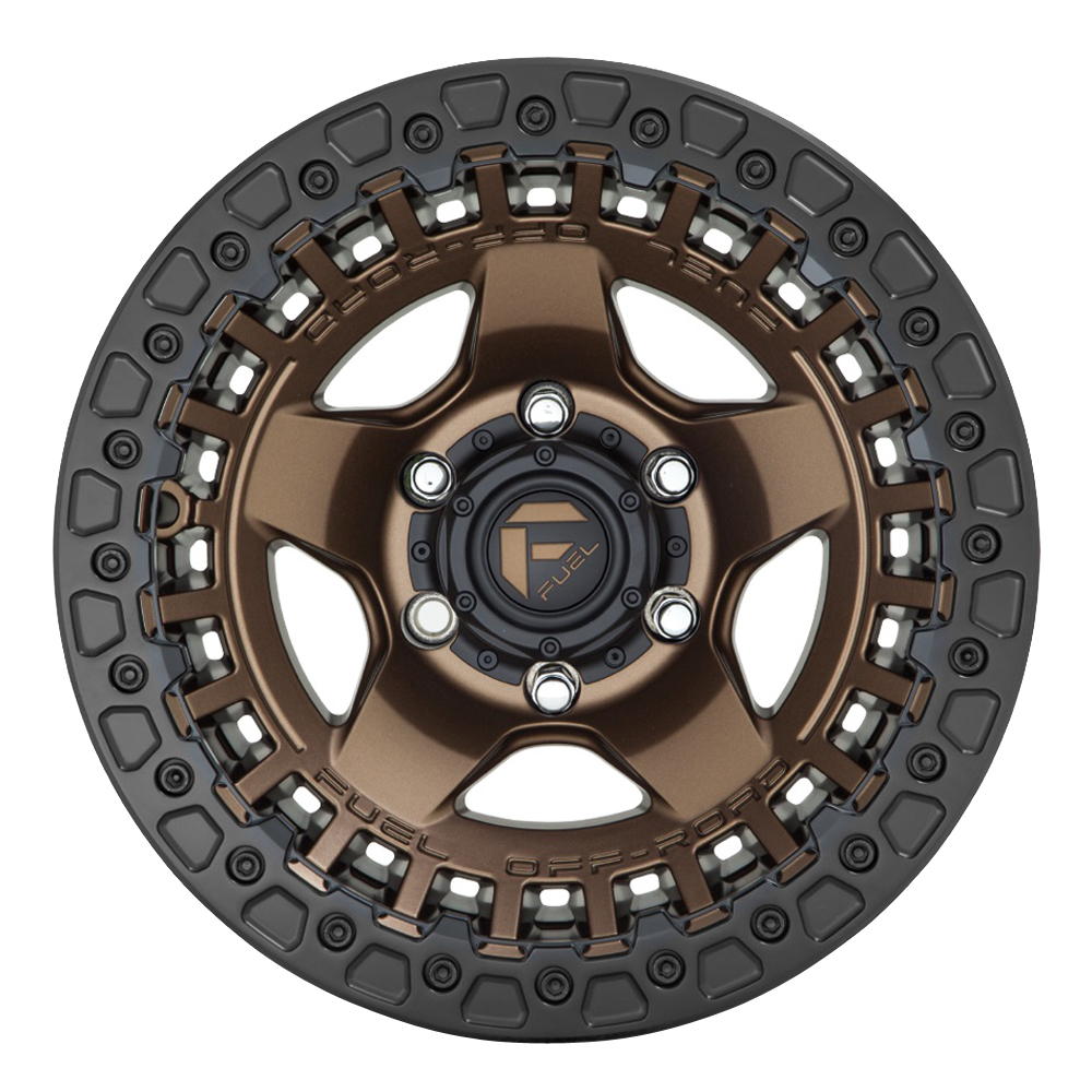 Fuel Wheels D119 Warp Matte Bronze Rim Wheel Size 17x9 Performance