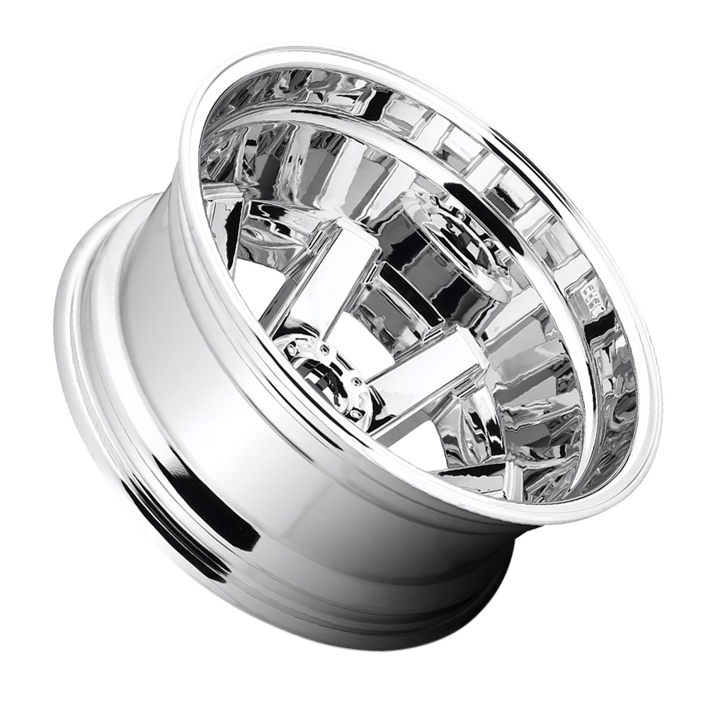 Fuel Wheels Maverick D536 Dually Chrome Rim Performance Plus Tire