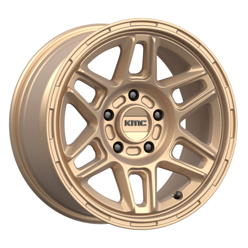 KMC Wheels KM716 Nomad Matte Bronze Rim Wheel Size 17x8 Performance Plus Tire