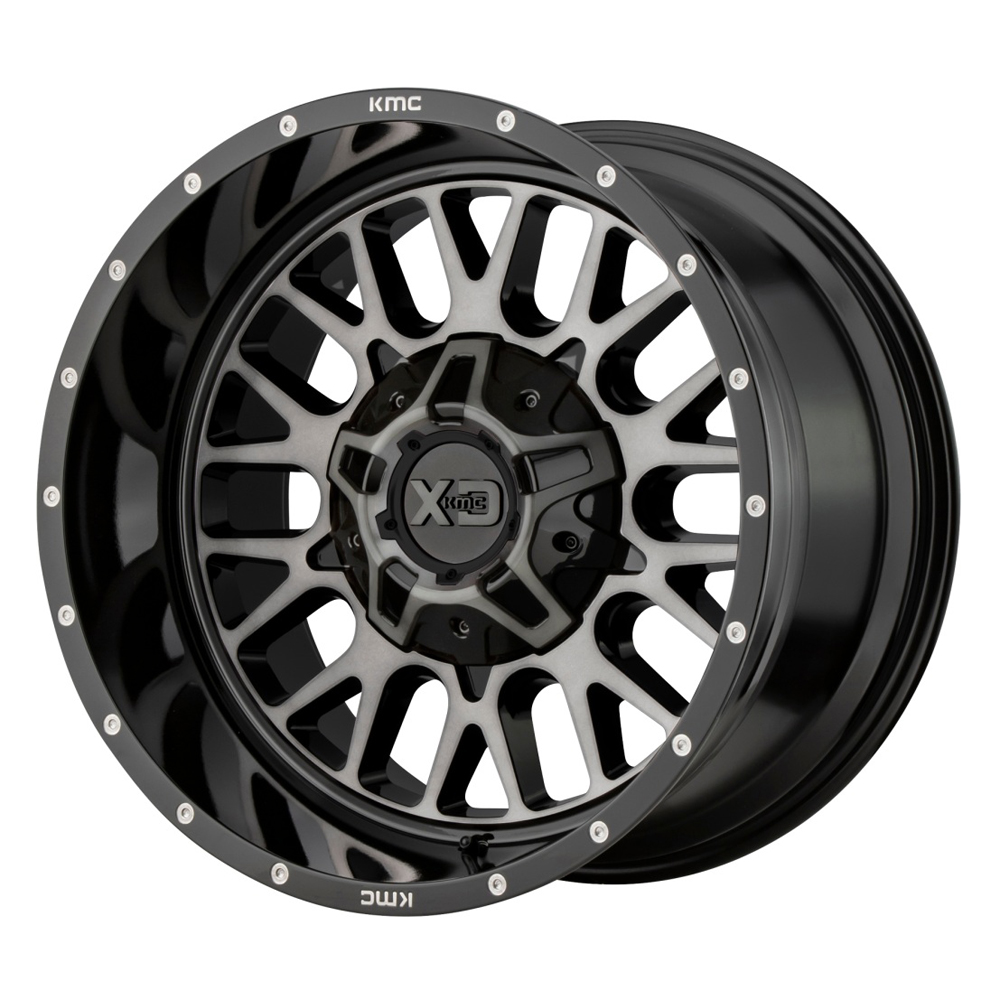 XD SERIES XD842 Snare 20X10 6X135/6X139.7 ET-18 Gloss Black Gray