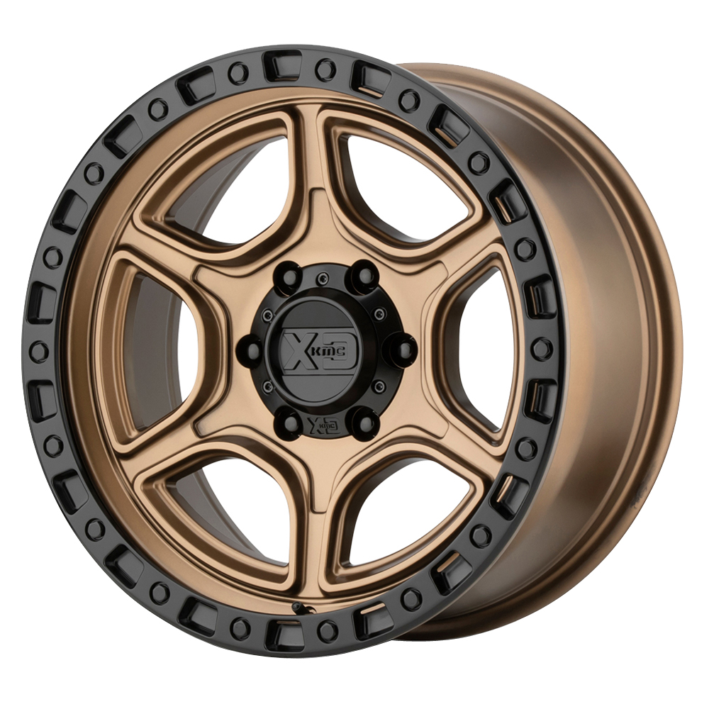 XD Series Wheels XD139 Portal Satin Bronze With Satin Black Lip Rim Wheel Size 16x8