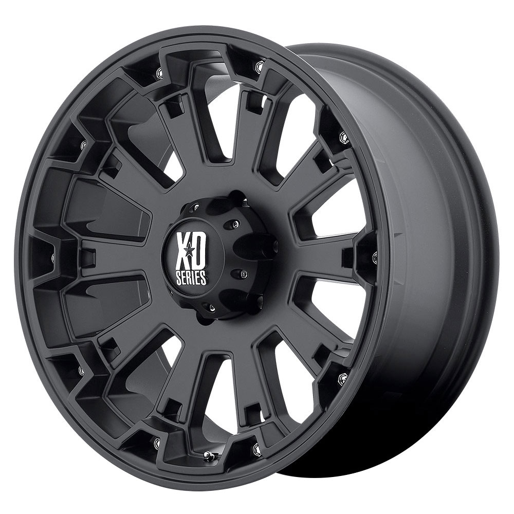 XD Series Wheels XD800 Misfit Matte Black Rim Wheel Size 17x9