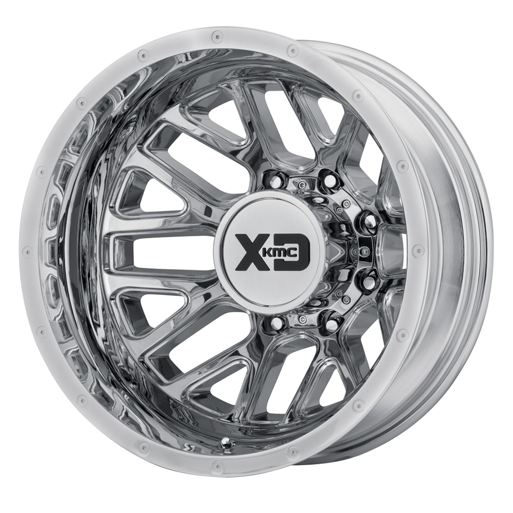 XD Series Wheels XD843 Grenade Dually Rear Chrome Rim Wheel Size 20x8