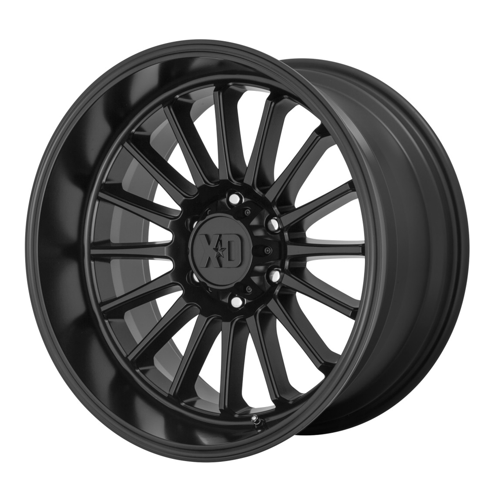 XD Series Wheels XD857 Whiplash Satin Black Rim Performance Plus Tire