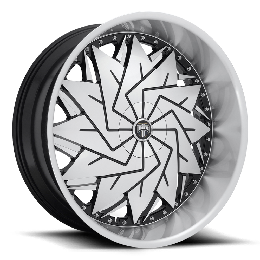 DUB Wheels Dazr (S234) Gloss Black Machined Rim Wheel Size 26x10