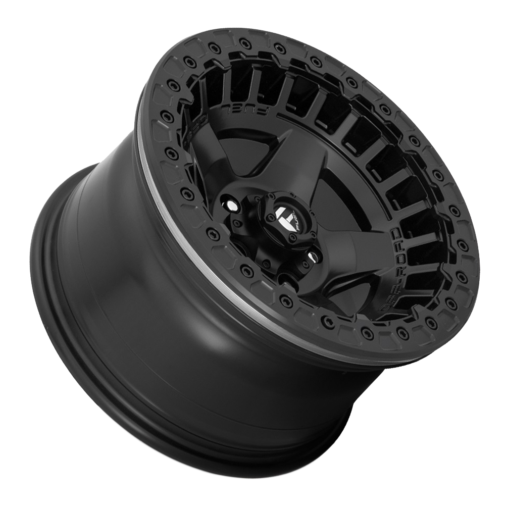 Fuel Wheels Warp D118 Matte Black Rim Wheel Size 17x9 Performance