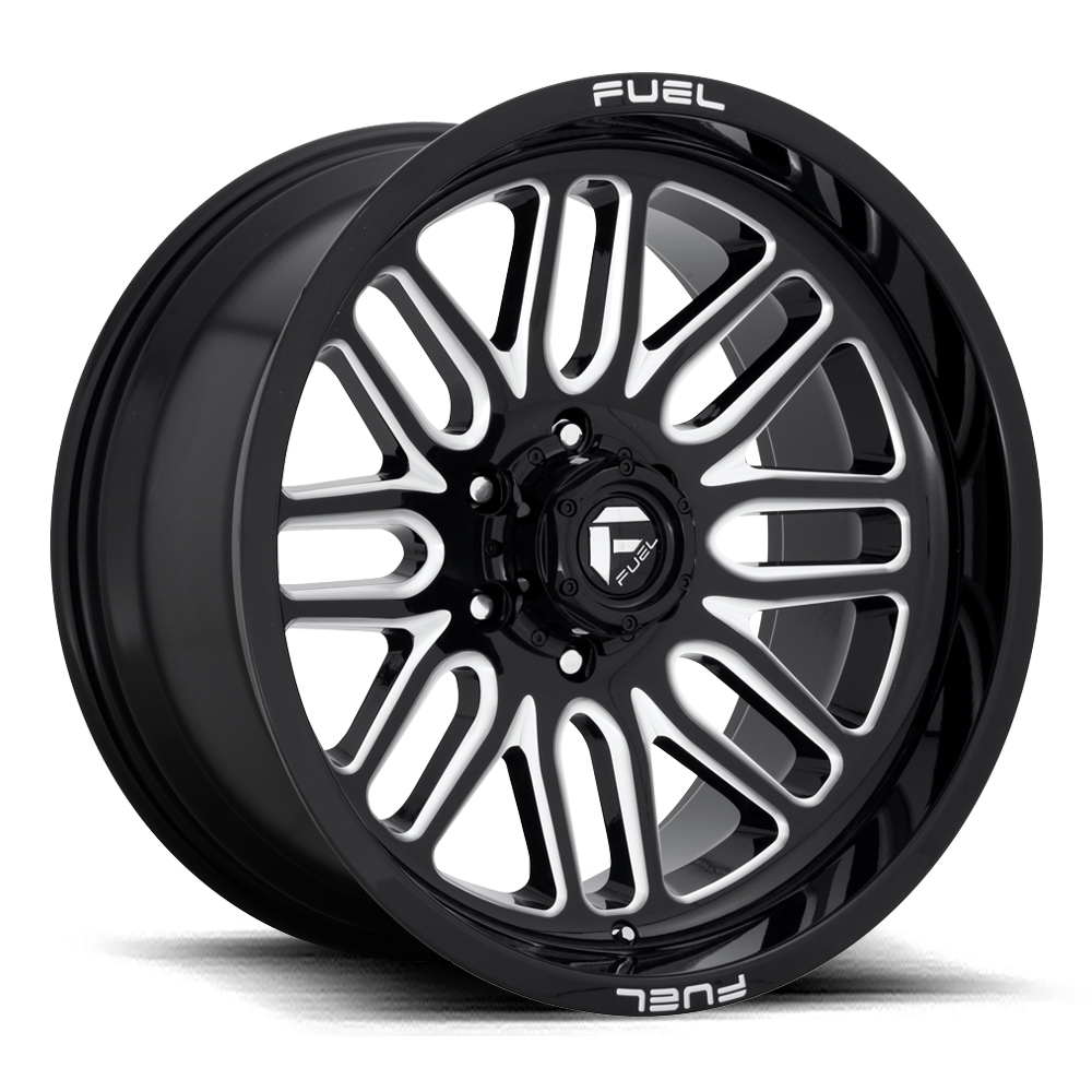Fuel Wheels Ignite D662 Gloss Black & Milled Rim Performance Plus Tire