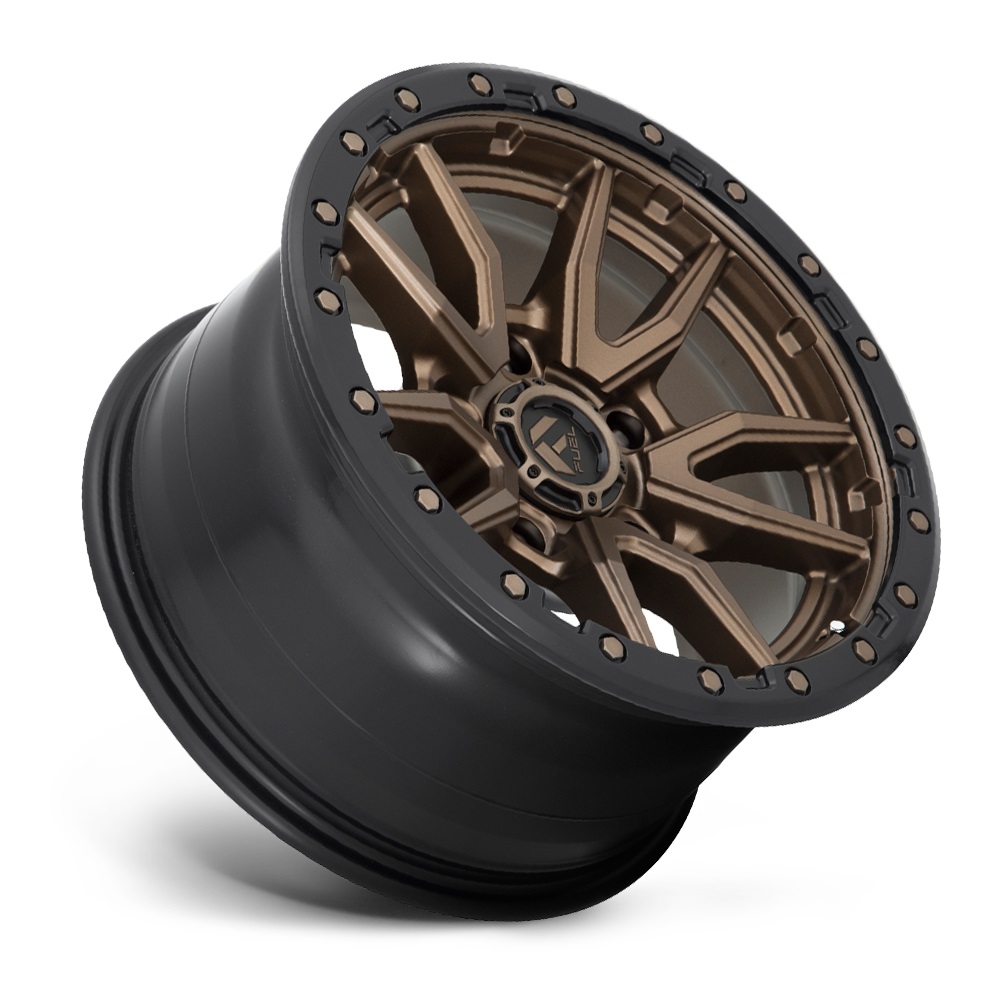 Fuel Wheels Rebel 5 D681 Matte Bronze Black Bead Ring Rim